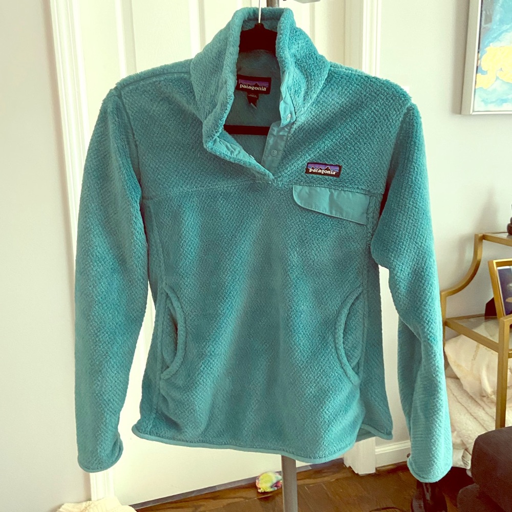 Women’s Patagonia pullover sweater - teal